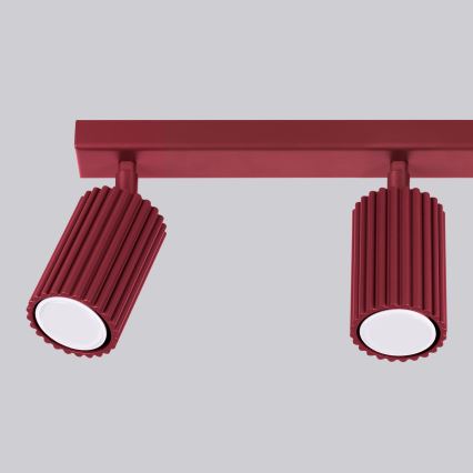 Brilagi - CRESTO LED Spotlight 3x GU10/10W/230V, Burgundy