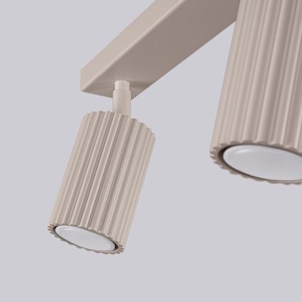 Brilagi - CRESTO LED Spotlight 3x GU10/10W/230V taupe