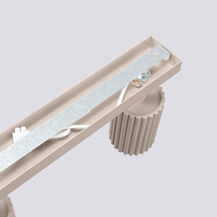 Brilagi - CRESTO LED Spotlight 3x GU10/10W/230V taupe