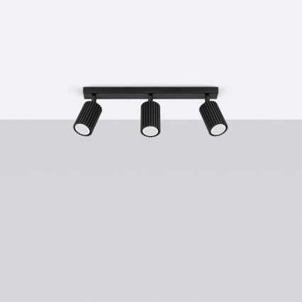 Brilagi - CRESTO LED spotlight 3xGU10/10W/230V black