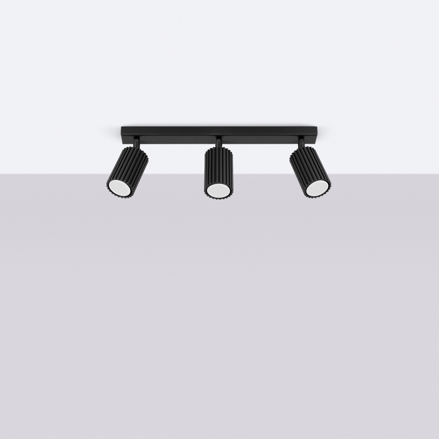 Brilagi - CRESTO LED spotlight 3xGU10/10W/230V black