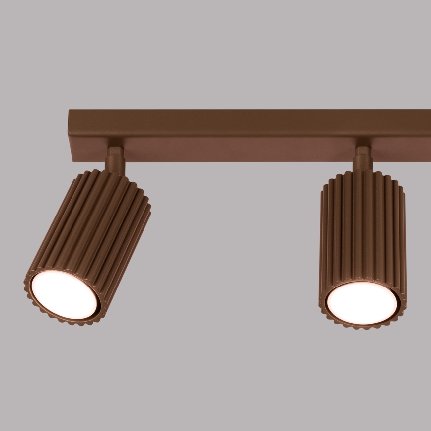 Brilagi - CRESTO LED Spotlight 3xGU10/10W/230V, Brown