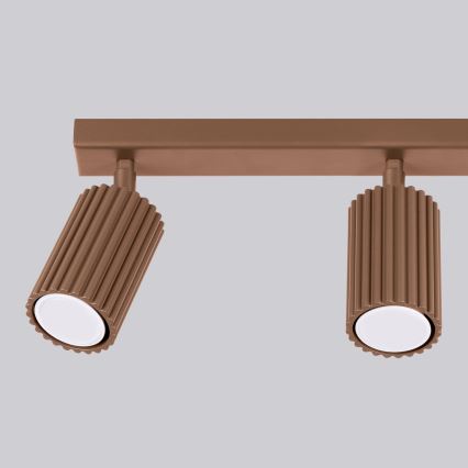 Brilagi - CRESTO LED Spotlight 3xGU10/10W/230V, Brown