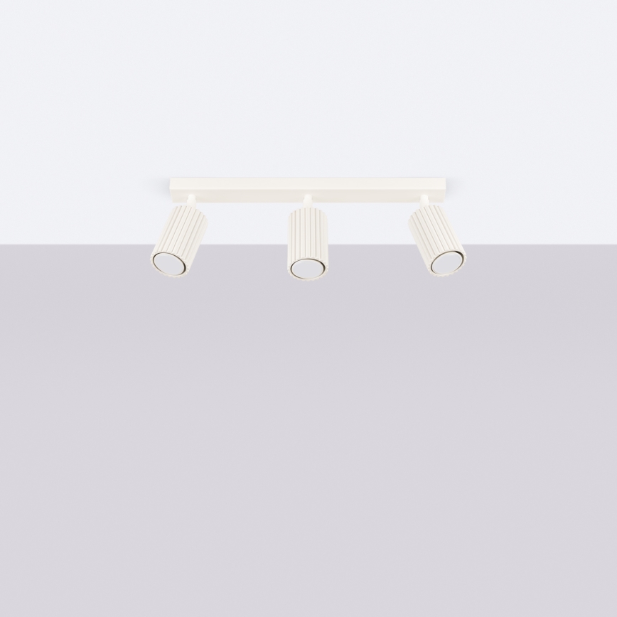 Brilagi - CRESTO LED Spotlight 3xGU10/10W/230V Cream