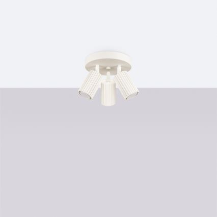 Brilagi - CRESTO LED spotlight 3xGU10/10W/230V cream