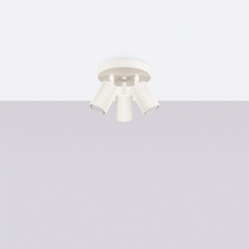 Brilagi - CRESTO LED spotlight 3xGU10/10W/230V cream