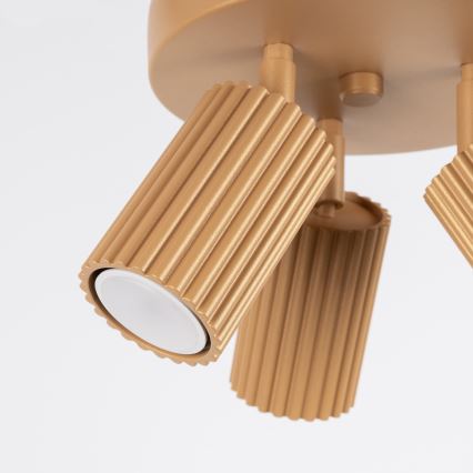 Brilagi - CRESTO LED spotlight 3xGU10/10W/230V gold