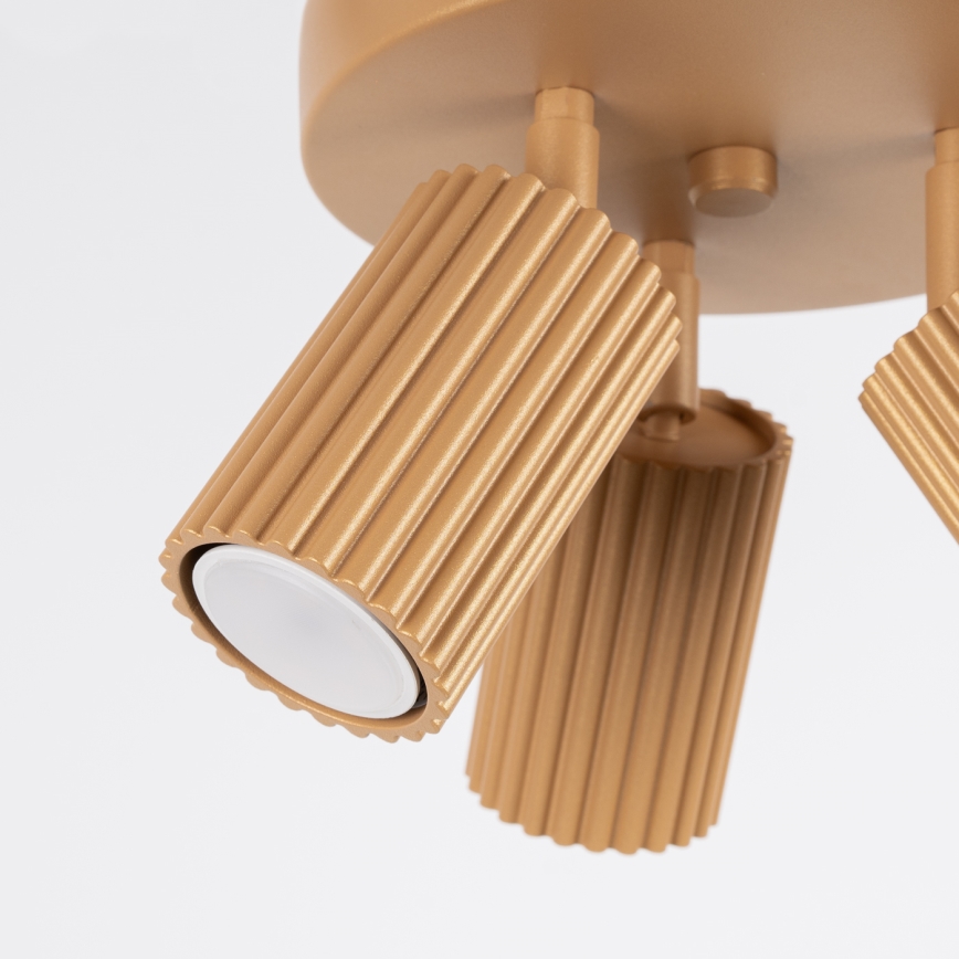 Brilagi - CRESTO LED spotlight 3xGU10/10W/230V gold