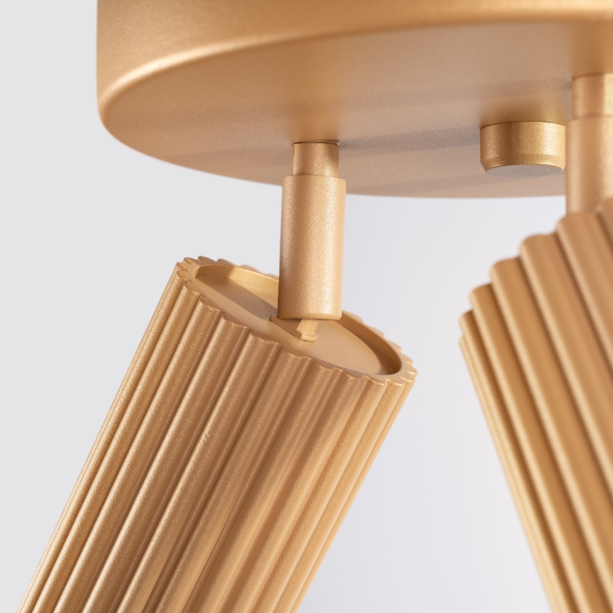 Brilagi - CRESTO LED spotlight 3xGU10/10W/230V gold