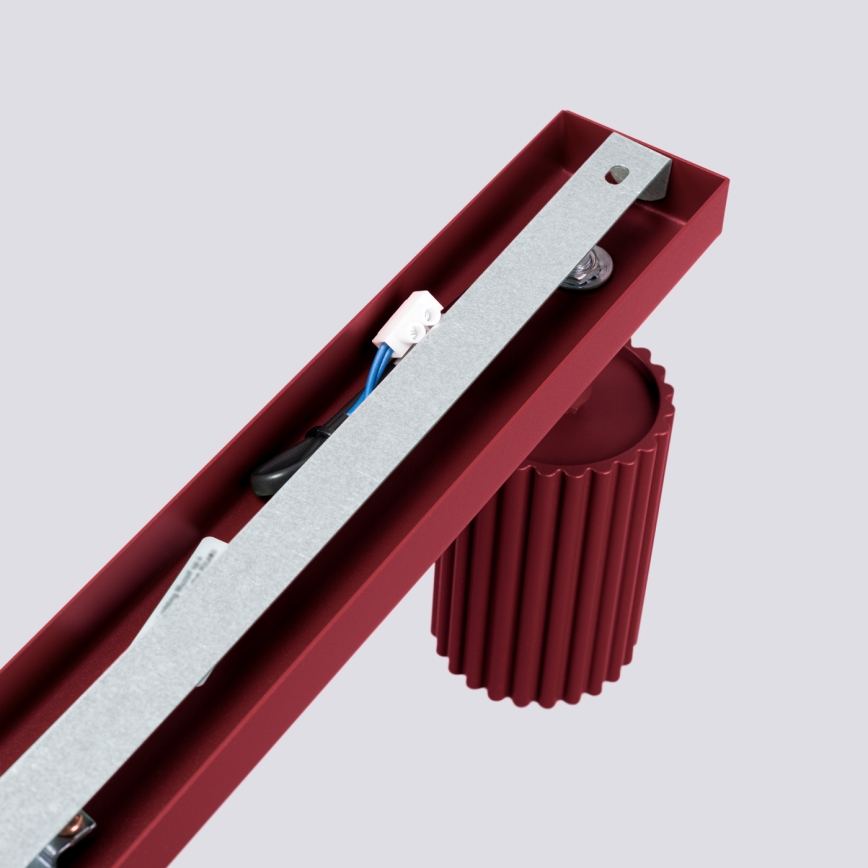 Brilagi - CRESTO LED spotlight 4x GU10/10W/230V burgundy