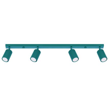 Brilagi - CRESTO LED Spotlight 4x GU10/10W/230V Turquoise