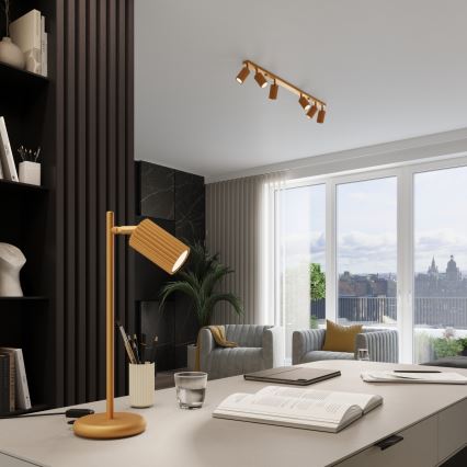 Brilagi - CRESTO LED spotlight 6x GU10/10W/230V, gold finish