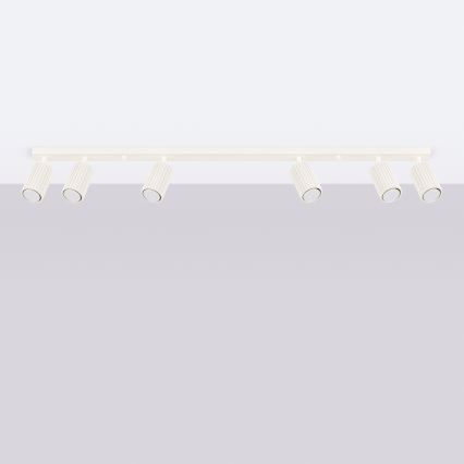 Brilagi - CRESTO LED spotlight 6xGU10/10W/230V cream