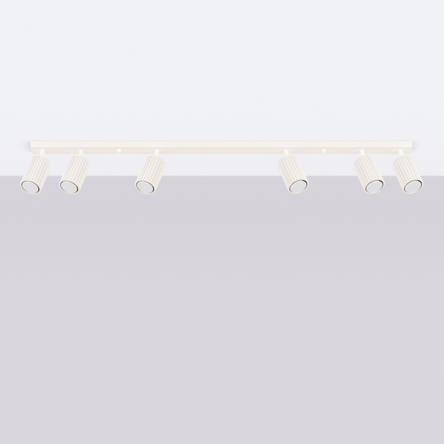 Brilagi - CRESTO LED spotlight 6xGU10/10W/230V cream