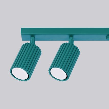 Brilagi - CRESTO LED Spotlight 6xGU10/10W/230V turquoise