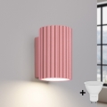 Brilagi - CRESTO LED Wall Lamp 1x GU10 / 10 W / 230 V, 10 cm, Pink