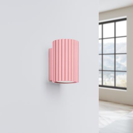 Brilagi - CRESTO LED Wall Lamp 1x GU10 / 10 W / 230 V, 10 cm, Pink