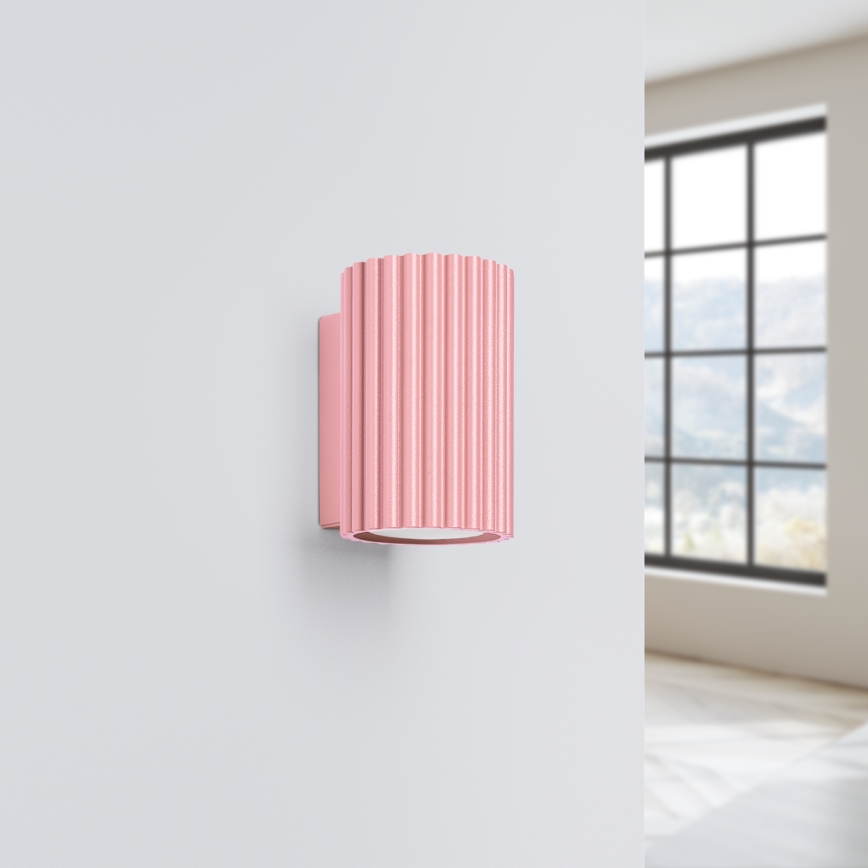 Brilagi - CRESTO LED Wall Lamp 1x GU10 / 10 W / 230 V, 10 cm, Pink
