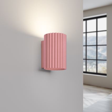 Brilagi - CRESTO LED Wall Lamp 1x GU10 / 10 W / 230 V, 10 cm, Pink