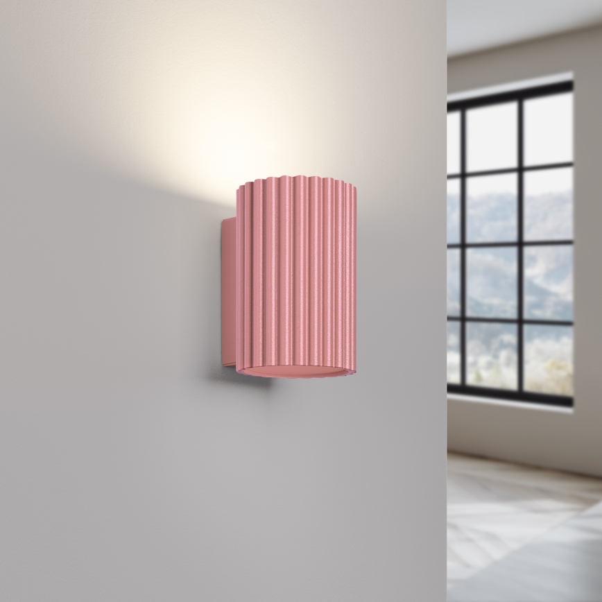 Brilagi - CRESTO LED Wall Lamp 1x GU10 / 10 W / 230 V, 10 cm, Pink