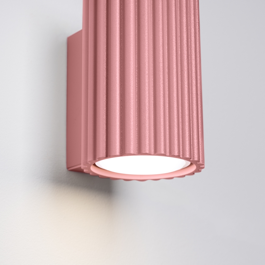 Brilagi - CRESTO LED Wall Lamp 1x GU10 / 10 W / 230 V, 10 cm, Pink