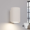 Brilagi - CRESTO LED Wall Light 1x GU10/10W/230V, 10 cm, cream