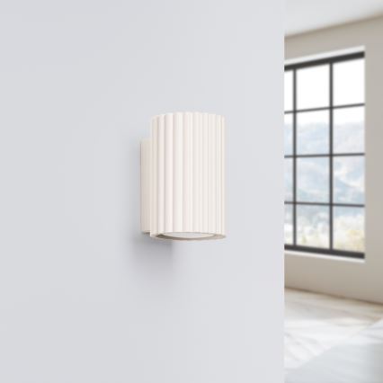 Brilagi - CRESTO LED Wall Light 1x GU10/10W/230V, 10 cm, cream