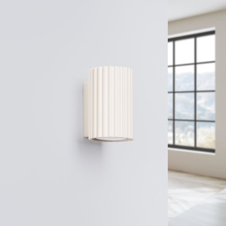 Brilagi - CRESTO LED Wall Light 1x GU10/10W/230V, 10 cm, cream