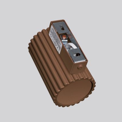 Brilagi - CRESTO LED Wall Light 1xGU10/10W/230V 10 cm brown