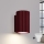 Brilagi - CRESTO LED Wall Light 1xGU10/10W/230V 10 cm Burgundy