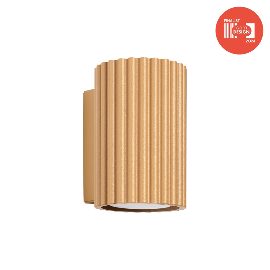 Brilagi - CRESTO LED Wall Light 1xGU10/10W/230V, 10 cm, Gold