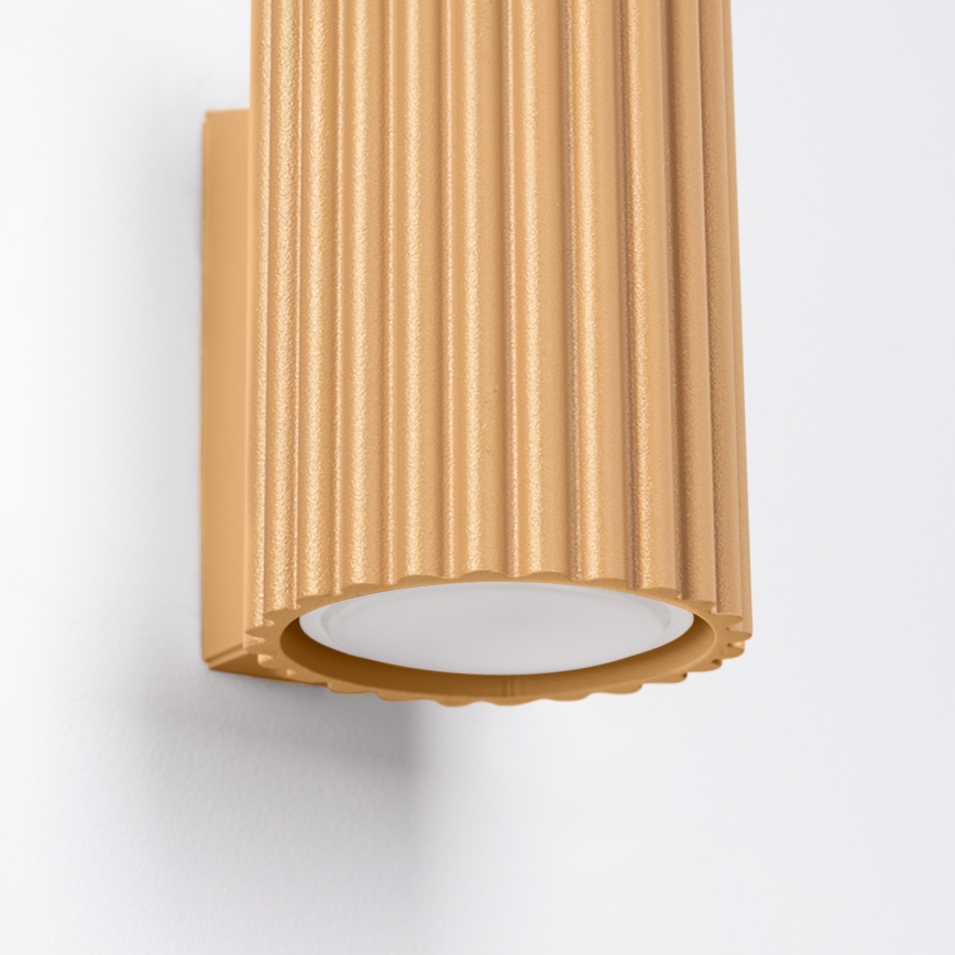 Brilagi - CRESTO LED Wall Light 1xGU10/10W/230V, 10 cm, Gold