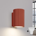 Brilagi - CRESTO LED Wall Light 1xGU10/10W/230V 10 cm red