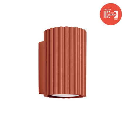 Brilagi - CRESTO LED Wall Light 1xGU10/10W/230V 10 cm red