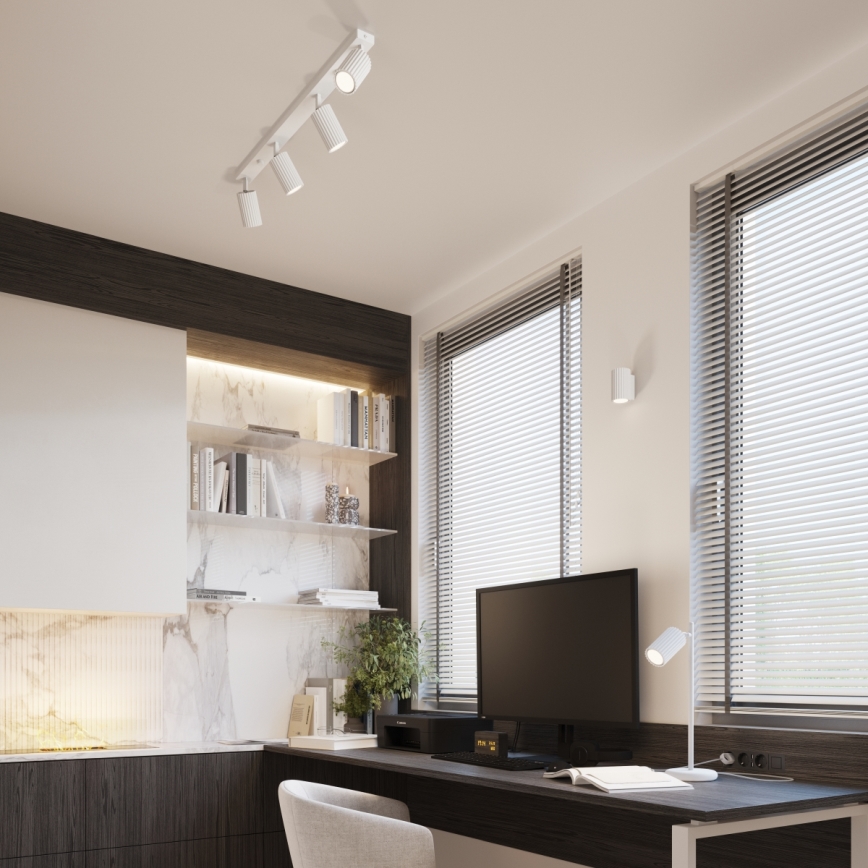 Brilagi - CRESTO LED Wall Light 1xGU10/10W/230V 10 cm White