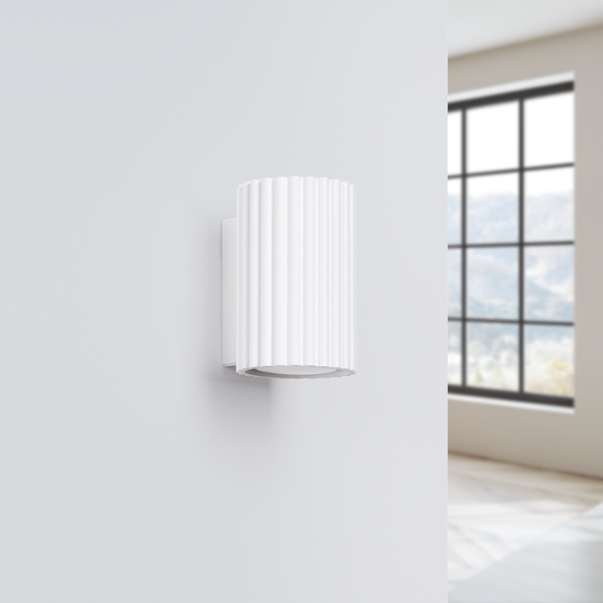 Brilagi - CRESTO LED Wall Light 1xGU10/10W/230V 10 cm White