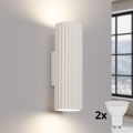 Brilagi - CRESTO LED wall light 2xGU10/10W/230V 20 cm cream