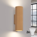 Brilagi - CRESTO LED Wall Light 2xGU10/10W/230V 20 cm Gold
