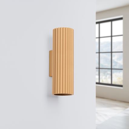 Brilagi - CRESTO LED Wall Light 2xGU10/10W/230V 20 cm Gold