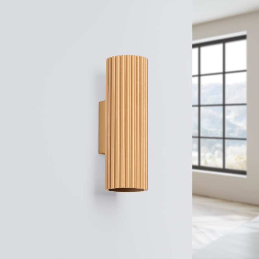 Brilagi - CRESTO LED Wall Light 2xGU10/10W/230V 20 cm Gold