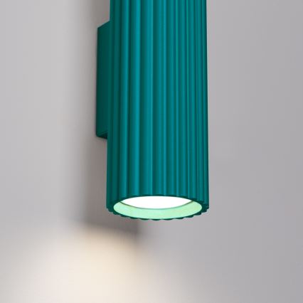 Brilagi - CRESTO LED Wall Light 2xGU10/10W/230V 20 cm turquoise