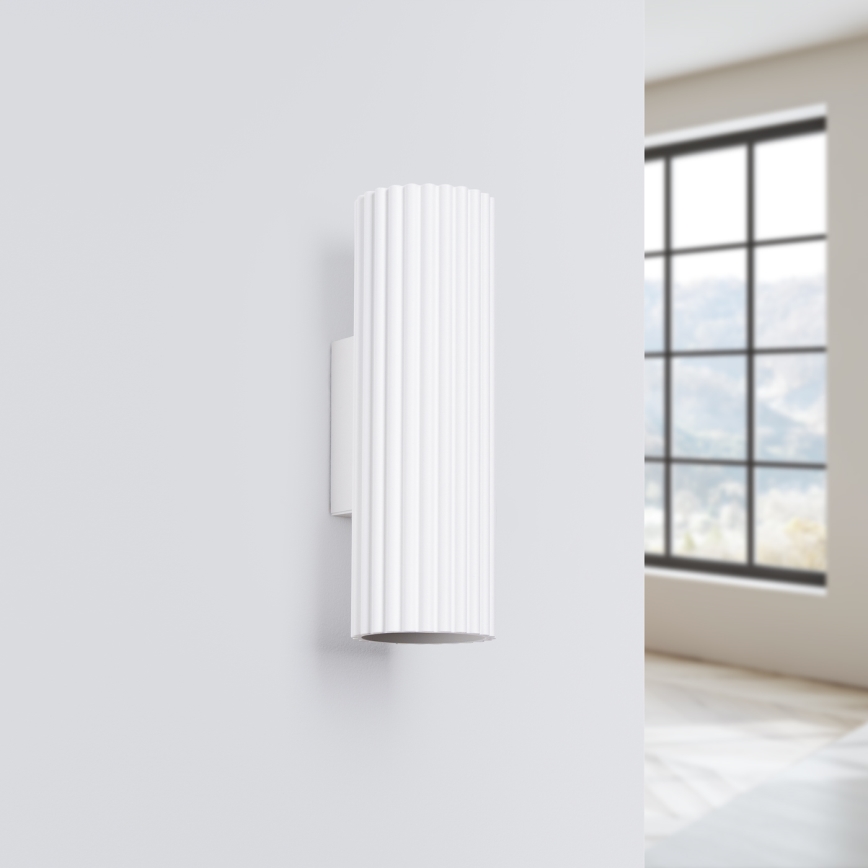 Brilagi - CRESTO LED Wall Light 2xGU10/10W/230V 20 cm White