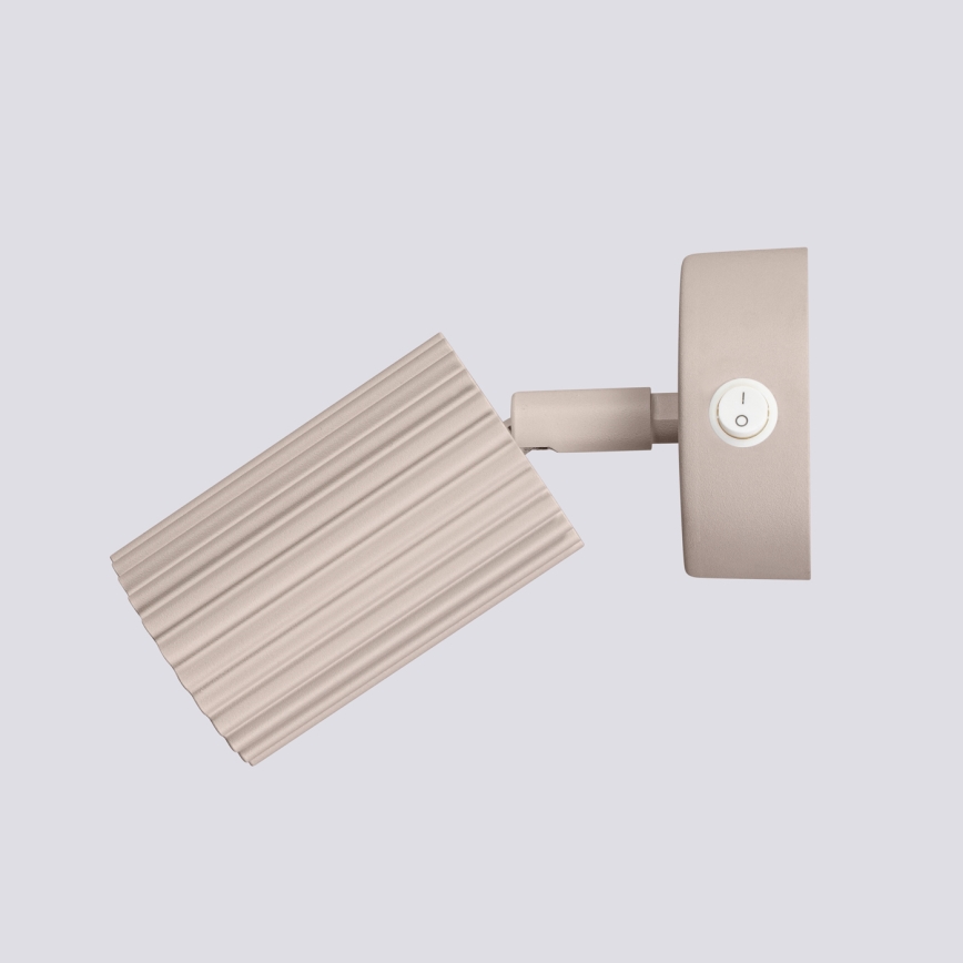 Brilagi - CRESTO LED wall-mounted spotlight 1xGU10/10W/230V taupe