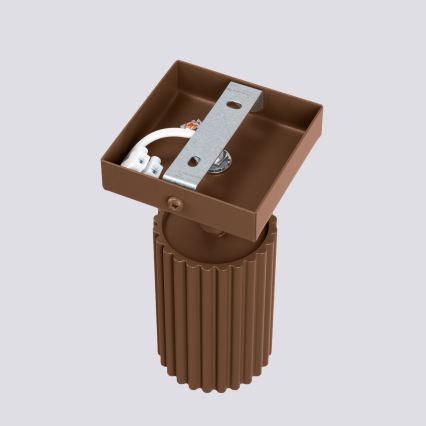 Brilagi - CRESTO LED Wall Spotlight 1xGU10/10W/230V Brown