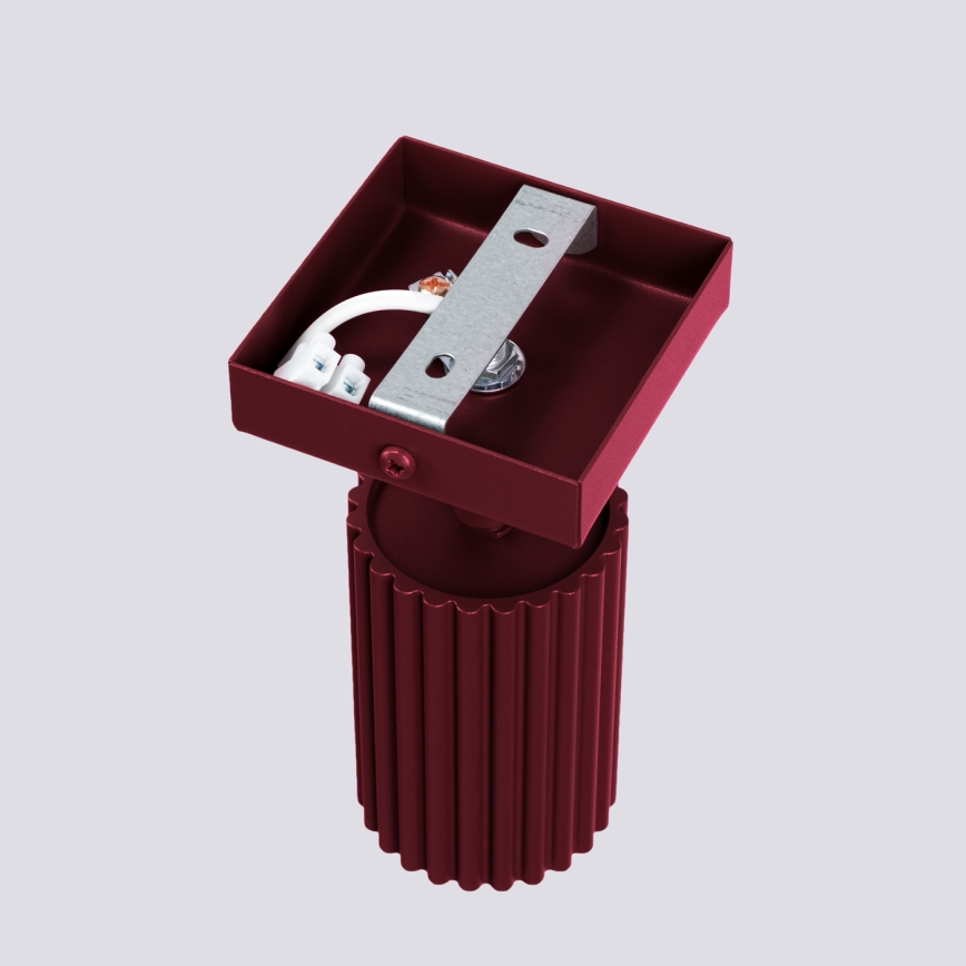 Brilagi - CRESTO LED Wall Spotlight 1xGU10/10W/230V, Burgundy