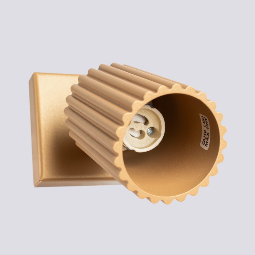 Brilagi - CRESTO LED Wall Spotlight 1xGU10/10W/230V, Gold