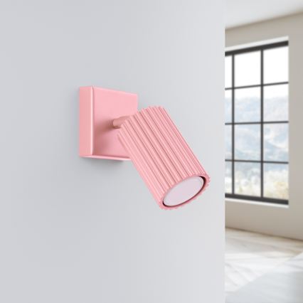 Brilagi - CRESTO LED Wall Spotlight 1xGU10/10W/230V pink