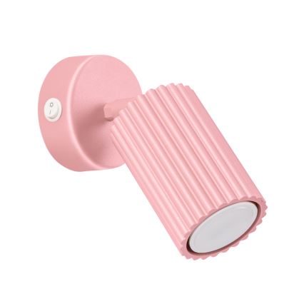 Brilagi - CRESTO LED Wall Spotlight 1xGU10/10W/230V Pink