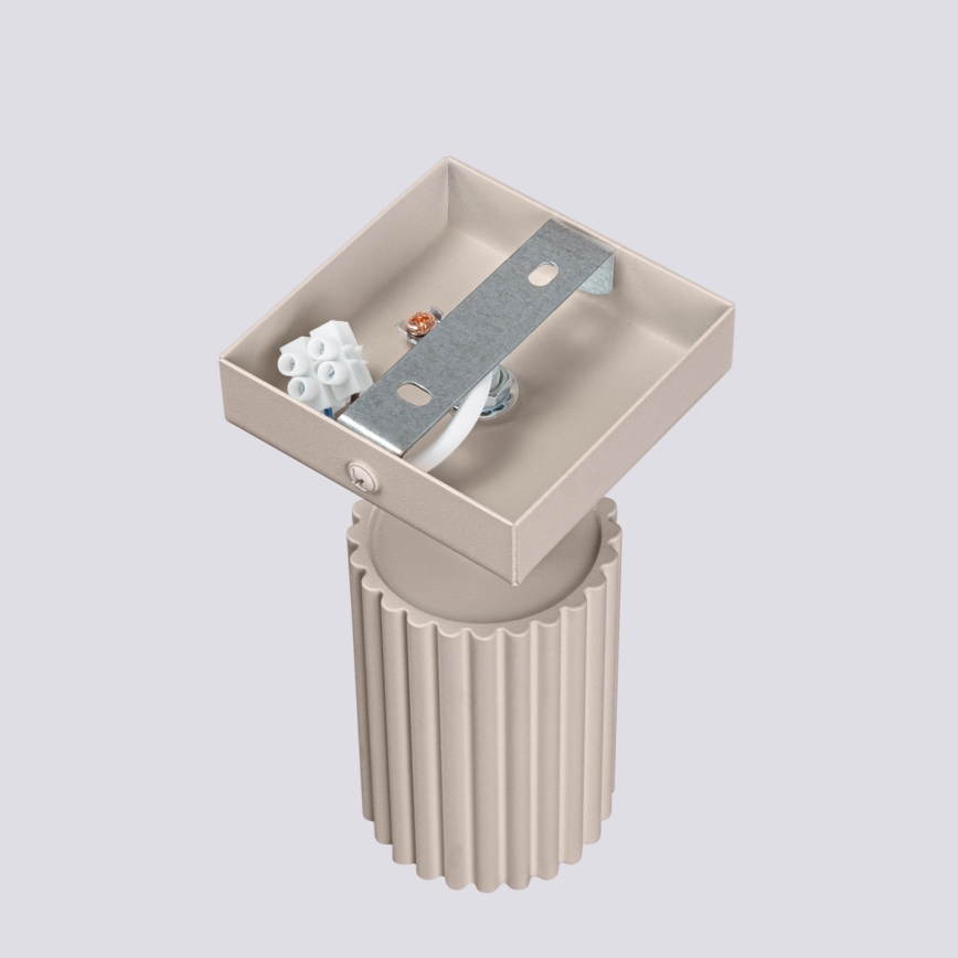 Brilagi - CRESTO LED Wall Spotlight 1xGU10/10W/230V taupe