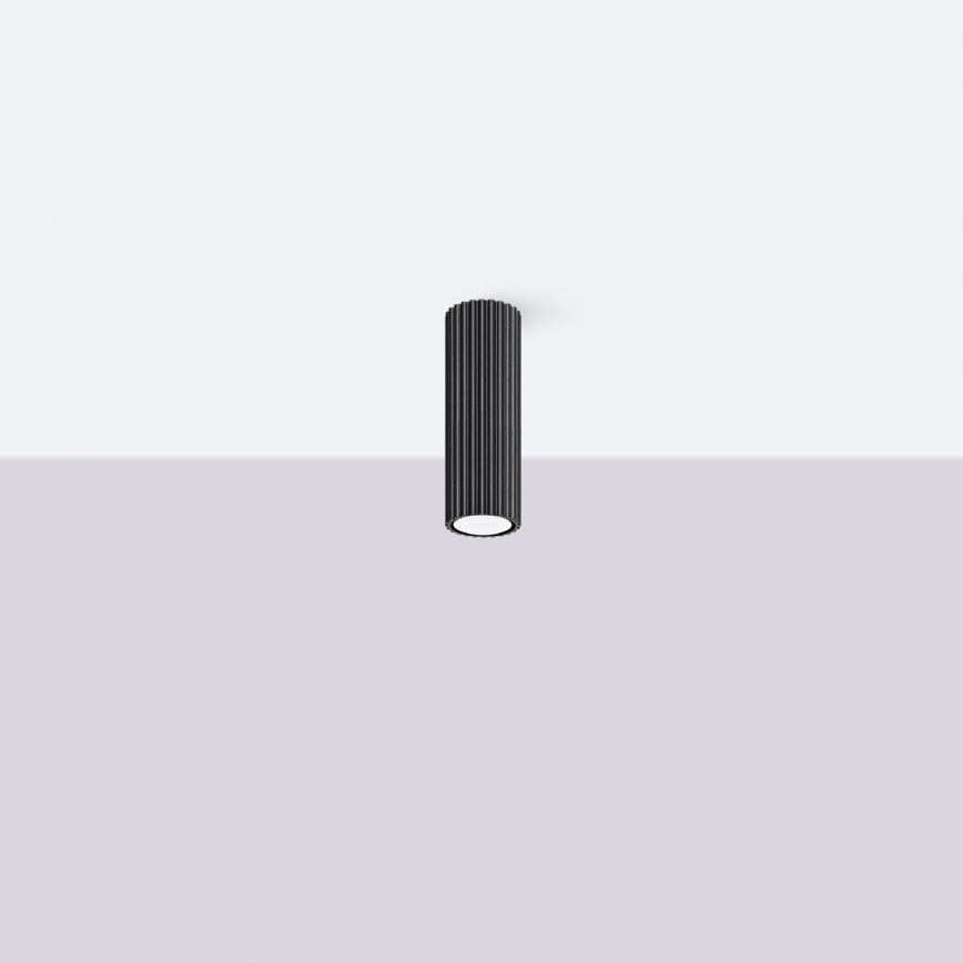 Brilagi - CRESTO Spotlight 1x GU10/10W/230V, 20 cm, Black